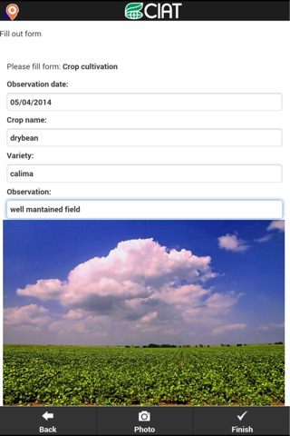CIAT Fieldwork screenshot 3