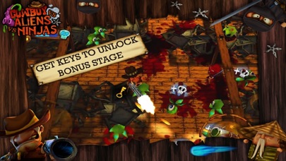 Screenshot #2 pour Cowboy Vs Aliens Vs Ninjas