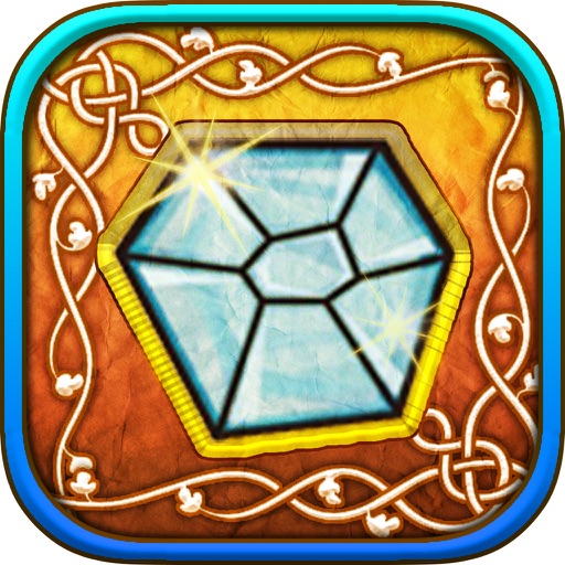 Doodle Diamonds - Complete Drawing