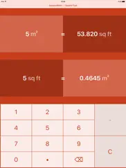 square meters to square feet | m² to ft² айпад изображения 2