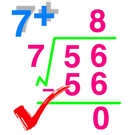 Kids Math Pad2,(multiplication&division age7-9 ) icon
