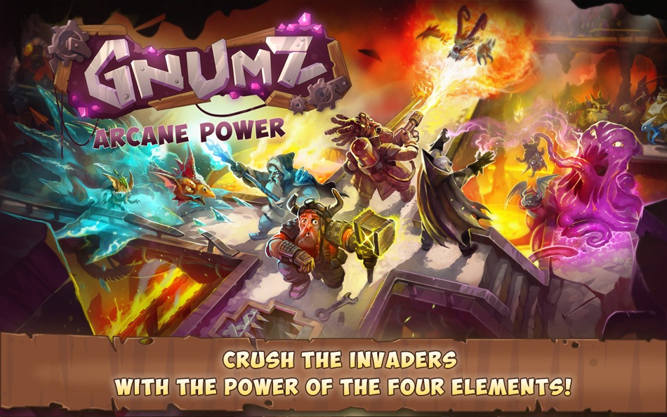 #1. Gnumz: Arcane Power for Mac OS X (macOS) 由: 8Floor