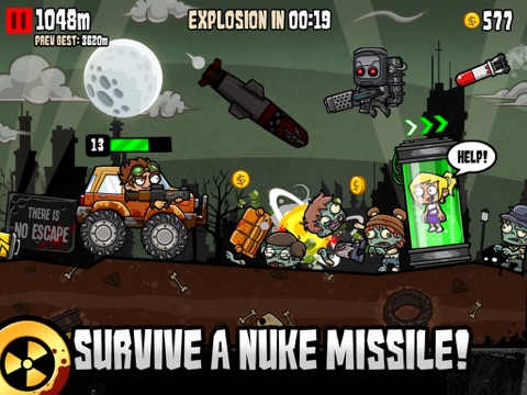 Screenshot #4 pour Nuclear Outrun