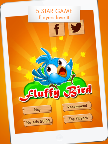 Flappy Bird: Cute birdie with tiny wings - FREE iPad screenshot 3 - Games app