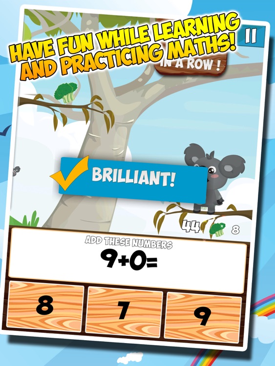 Educating Eddie HD - add & subtract exercises for primary school children screenshot-0