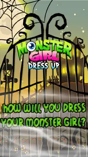 monster girl dress up! by free maker games iphone screenshot 2