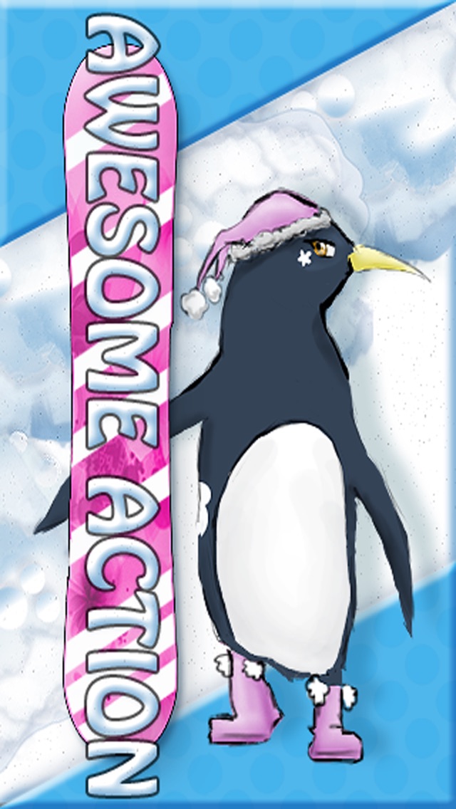 PENGUIN SKI RACE TOP FREE GAME - EASY KIDS SNOW RACING 1.5 IOS