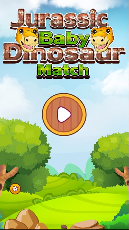 A Jurassic Baby Dinosaur Match