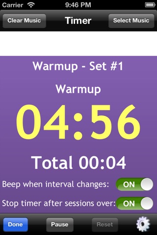 Cycling Workout Timer screenshot 3