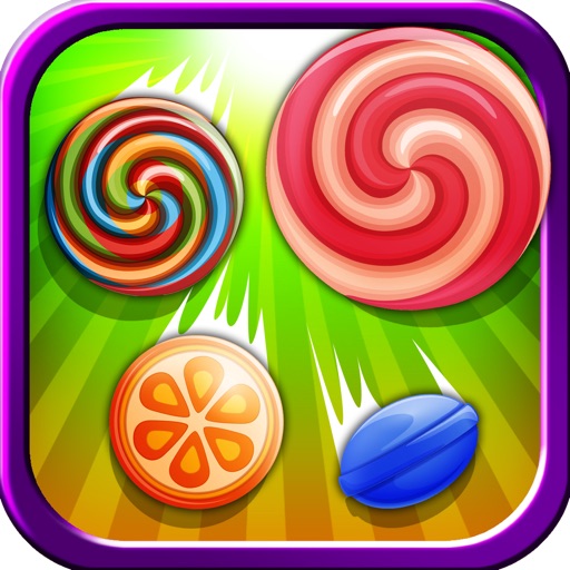 A Crazy Candy Gravity Fall-Down Puzzle Games for Kids Free Fun icon