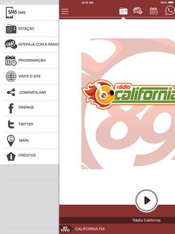 Screenshot #6 pour Rádio Califórnia FM 89,1