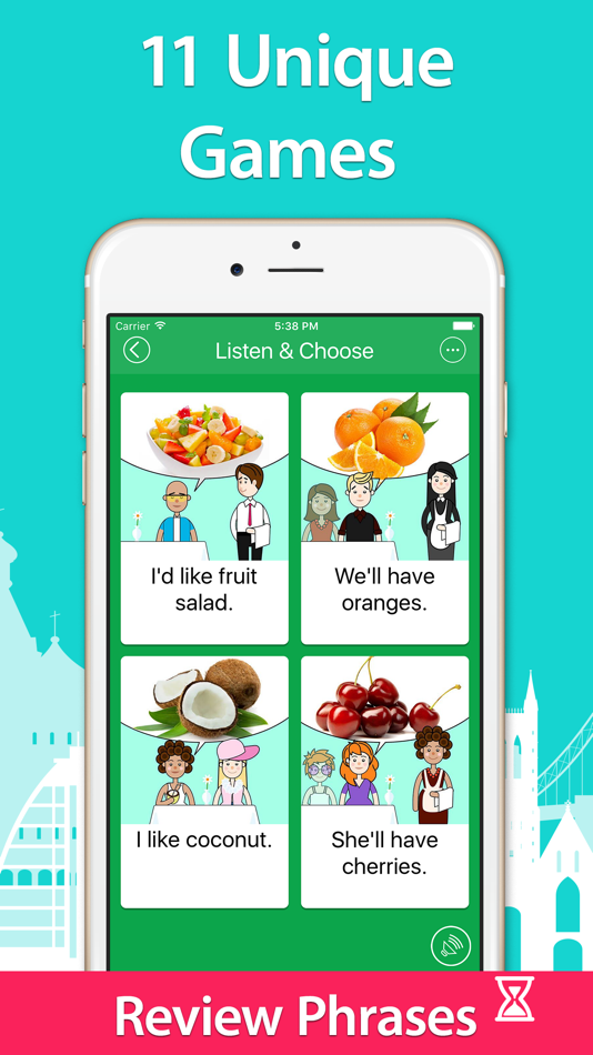 #4. 5000 Phrases - Learn Dutch Language for Free (iOS) By: Andrian Andronic