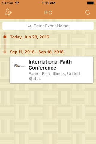 International Faith Conference screenshot 2
