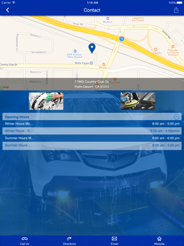 Executive Car Wash iPad screenshot 3 - Business app