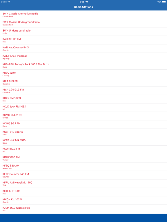 Screenshot #4 pour Radio Missouri FM - Streaming and listen to live online music, news show and American charts from the USA