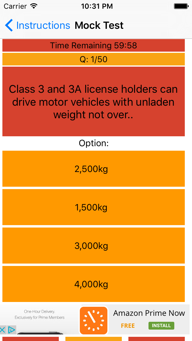 BTT Basic Theory Test for Singapore Driving - Prepare Driving Theory Test