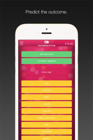 Celebrediction Pro screenshot 3
