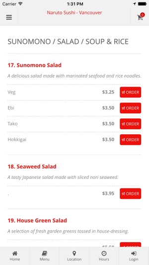 Naruto Sushi - Vancouver Online Ordering(圖3)-速報App