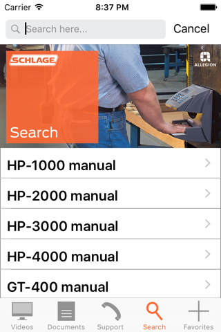 Schlage HandPunch Info screenshot 4