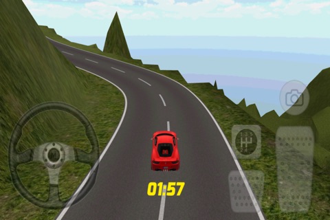 Red Car Drift Game 3D screenshot 3