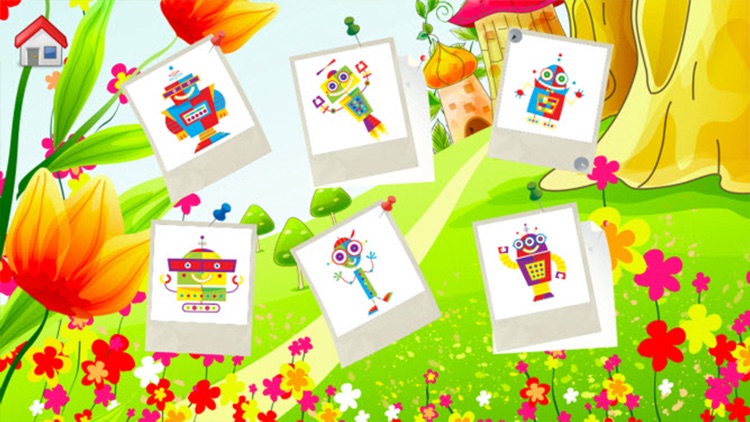 Robot Coloring Book - Drawing and Painting Colorful for kids games free screenshot-4