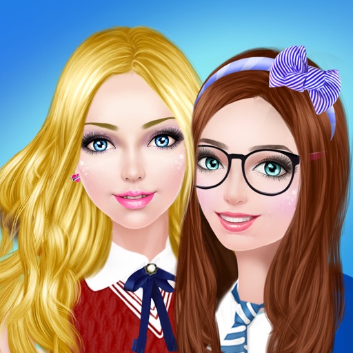 My BFF - High School Fashion Star: Spa, Makeup & Dress Up Girls Makeover Game