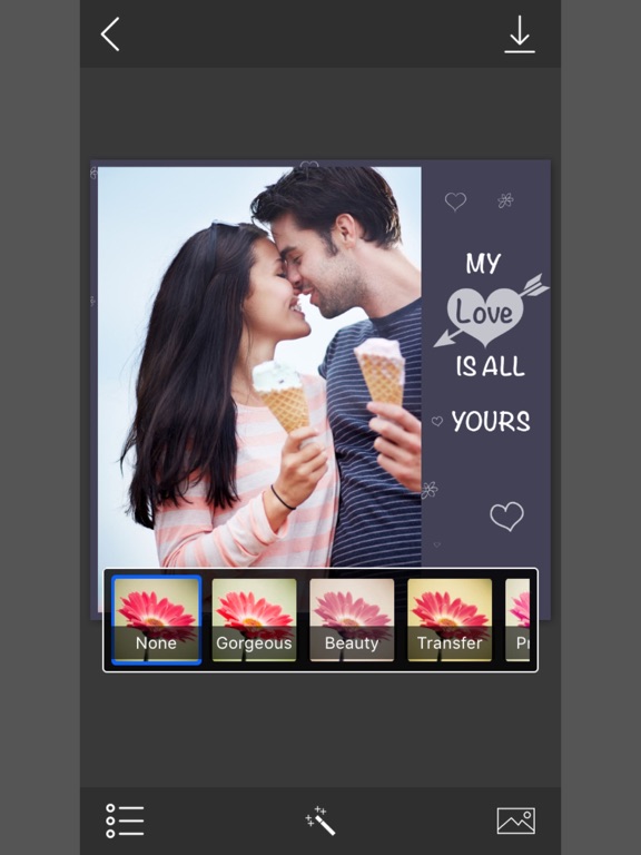 Screenshot #6 pour Valentine's Day Photo Frame - Romantic Picture Frames & Photo Editor