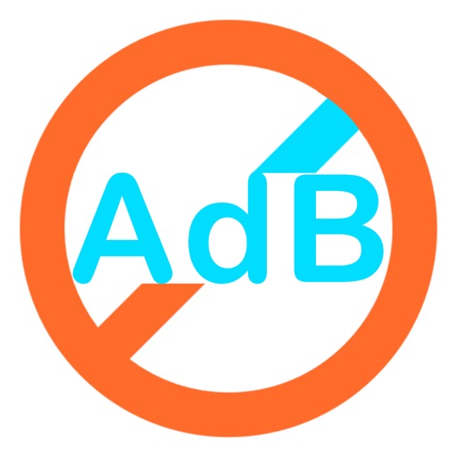 Ad Blocker No Ads: Ad free web browsing fast safari icon