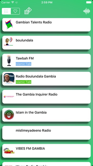 Screenshot #3 pour Gambia Radio FM - AM
