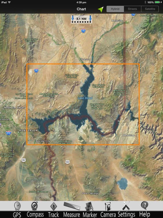 Lake Mead Nautical Charts Pro screenshot-4