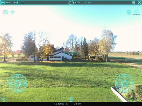 Bebop Control for Parrot's Bebop Drone iPad app afbeelding 1