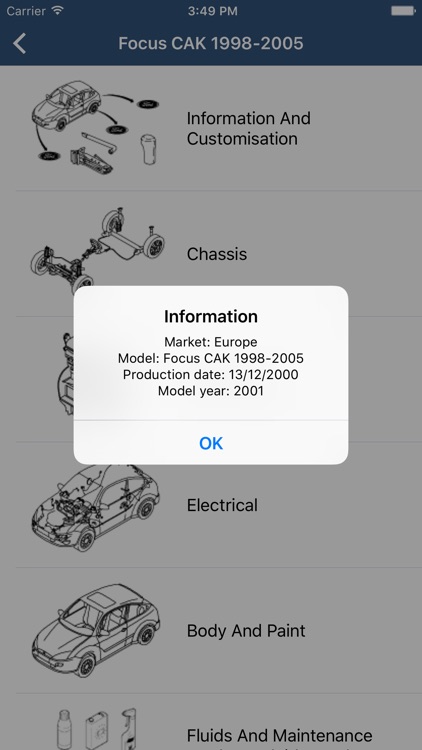 Ford Car Parts - ETK Parts Diagrams