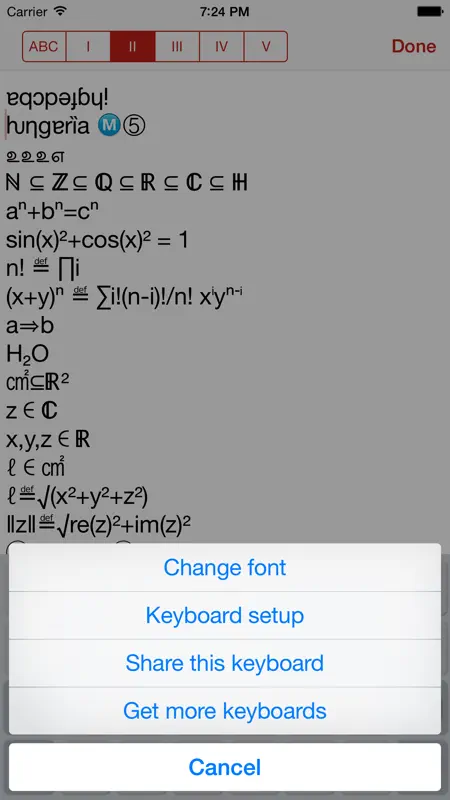 Unicode Pad screenshot 5 of 5