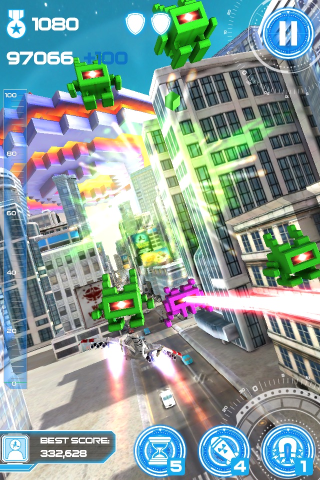 Jet Run: City Defender screenshot 3