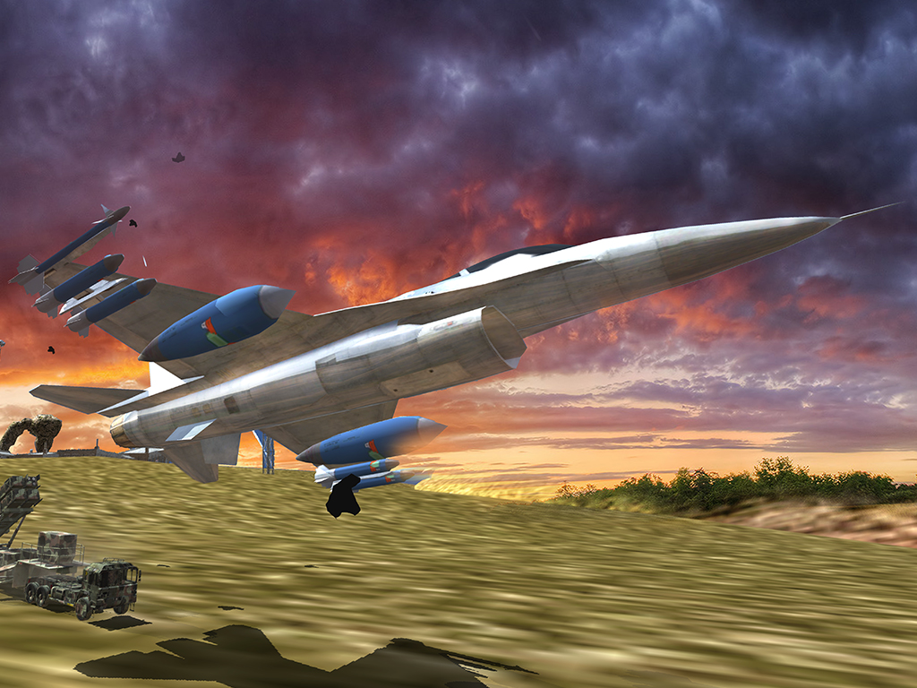 F16 Jet Air Battle Dogfight