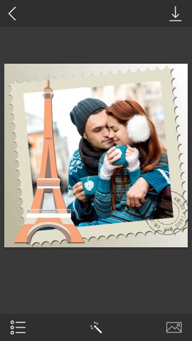 Paris Photo Frame - Romantic Picture Frames & Photo Editorのおすすめ画像4