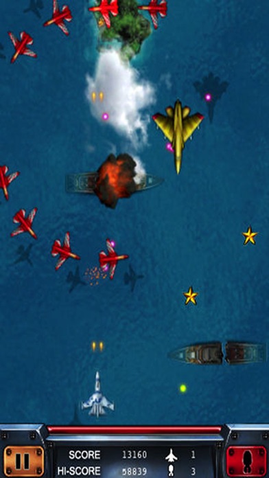 Screenshot #1 pour Air Fighter - jeu d'avion!