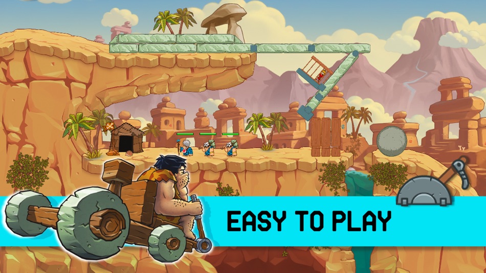 #4. Troglomics, caveman adventures (iOS) Podle: Ivanovich Games