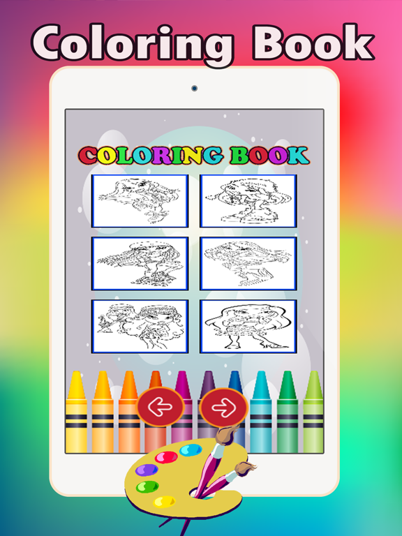 My Little Girl Coloring Book: fun with these coloring pages games free for kids iPad screenshot