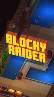 blocky raider iphone screenshot 1