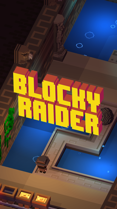 Blocky Raider screenshot 1