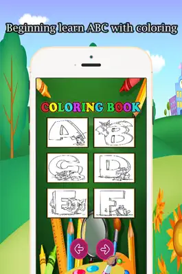 Game screenshot Drawing & paint ABC Coloring Book for kid age 1-10 hack