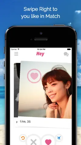 Game screenshot Hey! - Dating app apk