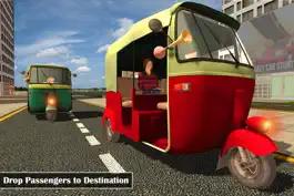 Game screenshot Futuristic Flying Tuk Tuk Simulator - Auto Rickshaw Driving mod apk