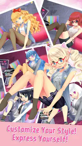 Game screenshot Beauty Teen Girl - Cute Anime Baby Dress Up apk