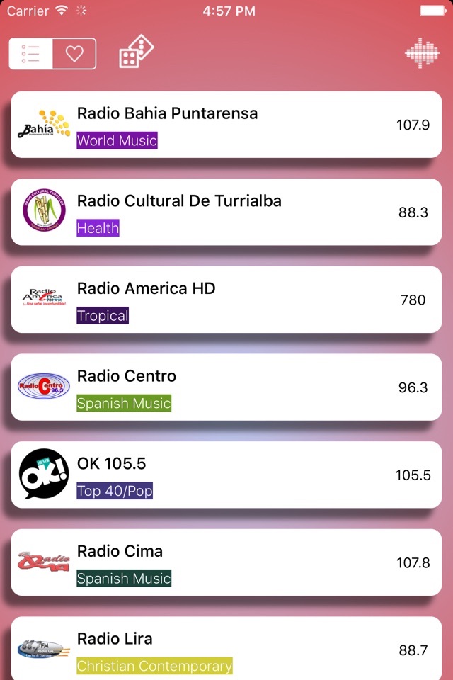 Radio Costa Rica - FM AM screenshot 2