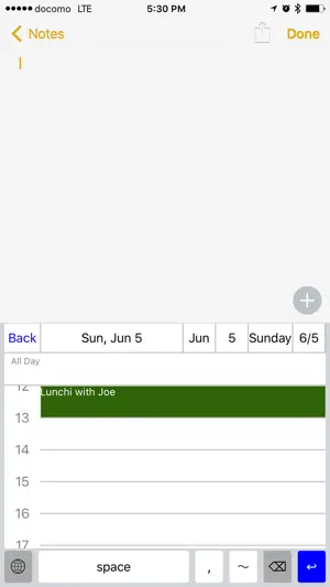 ApptBoard - Calendar keyboard screenshot 2