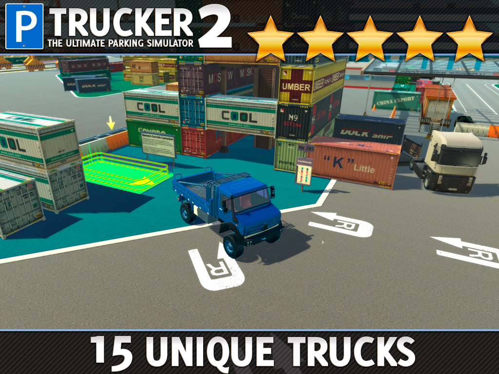 Trucker Parking Simulator 2 a Real Monster Truck & Lorry Driving Test