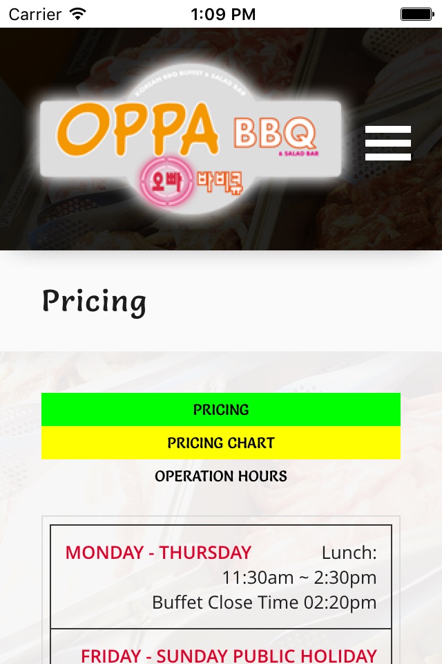 Oppa BBQ screenshot 3