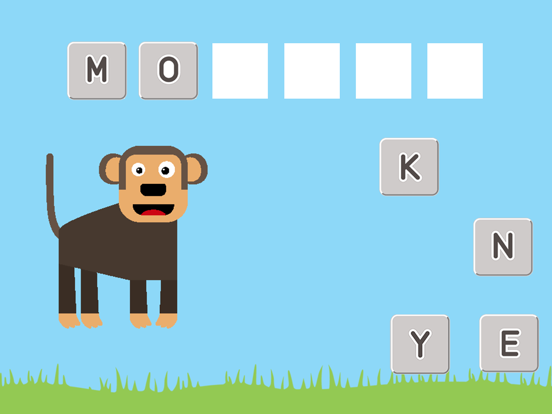 My First Words Animal - Easy English Spelling App for Kids HD iPad screenshot